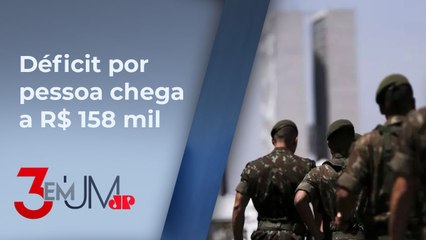 Gastos com militares da reserva subiram 84% em dez anos, segundo TCU