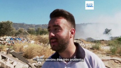 Grèce : un incendie au sud-est d’Athènes attisé par des vents violents