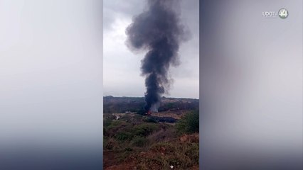 Se registra de nueva cuenta un incendio en el vertedero Municipal de Puerto Vallarta