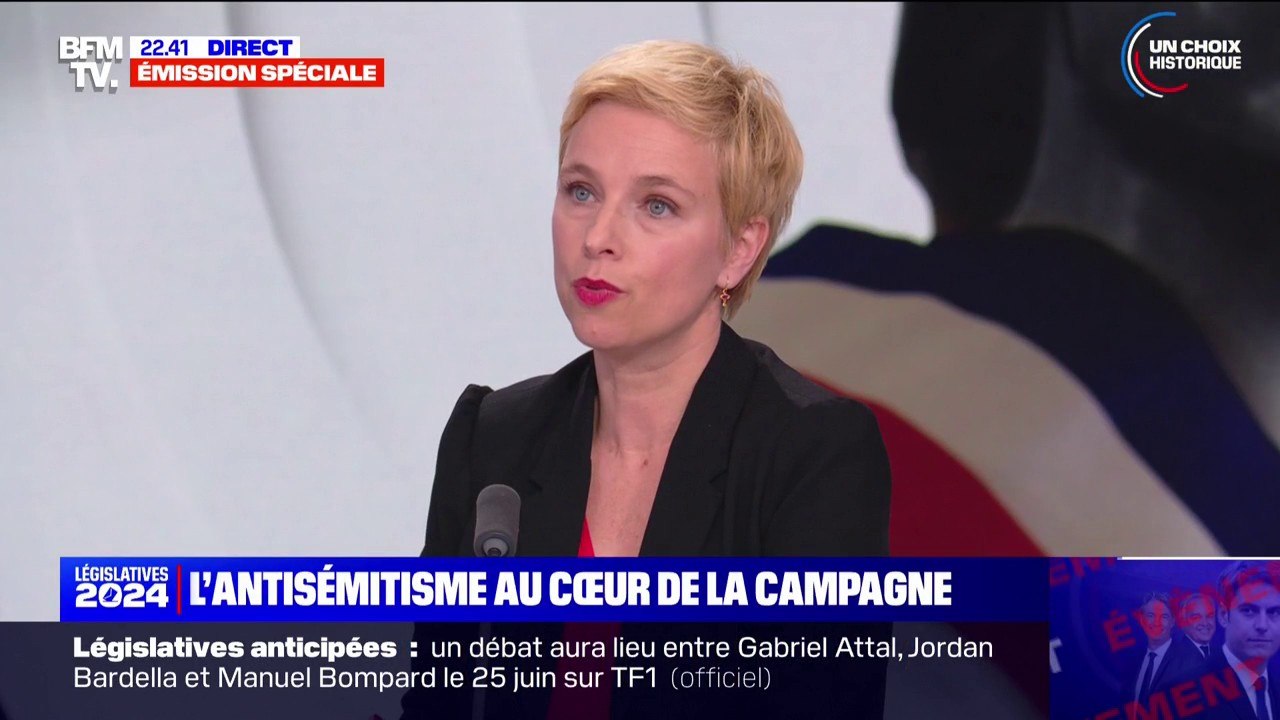 Clémentine Autain (LFI): "Il y a un climat dans ce pays qui favorise une confrontation sur le terrain de l'identité. C'est l'inverse de la République"