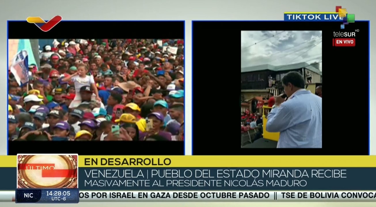 Presidente Nicolás Maduro reitera denuncias de la extrema derecha hacia el pueblo