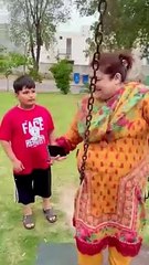 Swing Surprise_ Mujhe Jhula dena Comedy Fun!