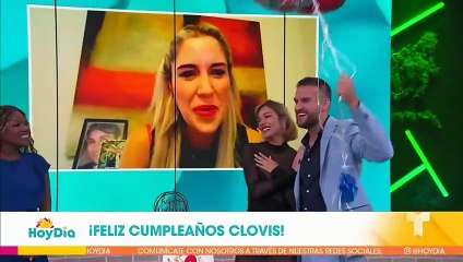 Así fue la sorpresa de Aleska Génesis por el cumpleaños de Clovis Nienow