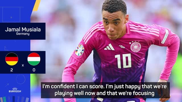 Musiala confident of more goals for Germany after Hungary win