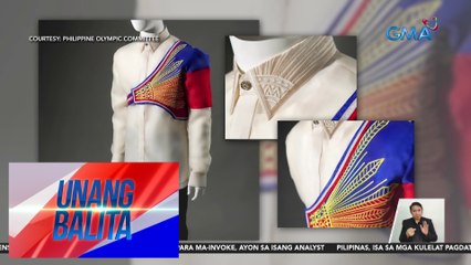 Disenyo ng barong na susuotin ng mga Pilipinong atleta sa 2024 Paris Olympics opening ceremony, inilabas ng POC | Unang Balita