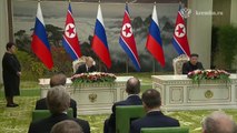 Putin concluye visita a Corea del Norte con firma de acuerdo estratégico