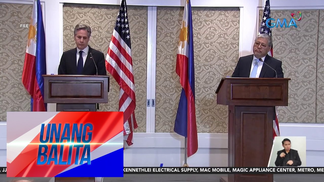 U.S. Sec. of State Antony Blinken at PHL DFA Sec. Enrique Manalo, nagkausap sa telepono ukol sa insidente sa pagitan ng PHL Navy at CCG sa Ayungin Shoal | Unang Balita