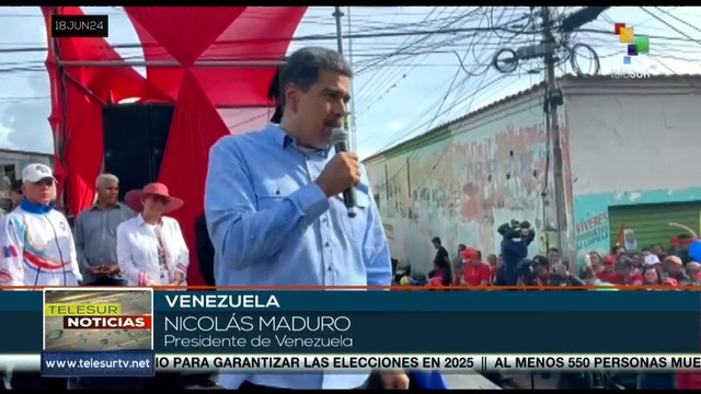 Mandatario Nicolás Maduro visitó el Edo. Barinas y denunció planes de sabojate de la extrema derecha