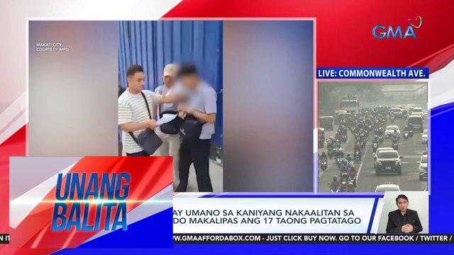 Lalaking nakapatay umano sa kaniyang nakaalitan sa kainuman, arestado makalipas ang 17 taong pagtatago | Unang Balita