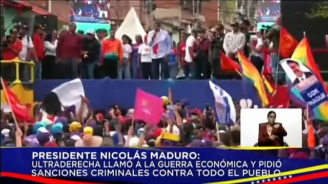 Guatireños reciben con amor y alegría al presidente obrero Nicolás Maduro