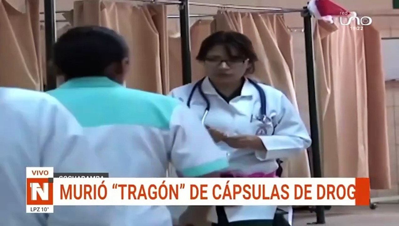 Murió "tragón" de cápsulas de droga