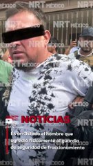 Detien3n al hombre que agr3dió físicamente a Don Pedro, guardia de seguridad del Fraccionamiento