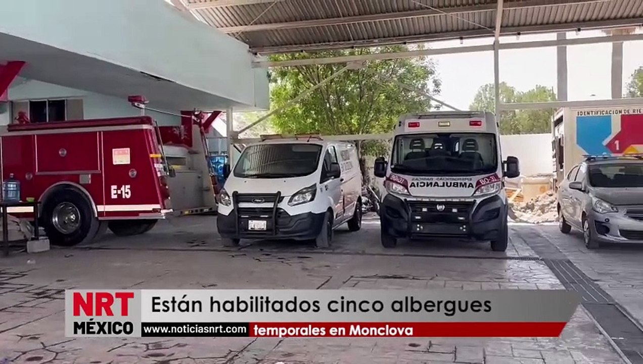 Están habilitados cinco albergues temporales en Monclova