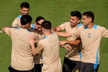 Argentina cierra filas en su última práctica de cara al debut contra Canadá