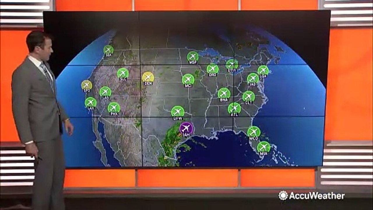 Storms continue causing travel problems across...