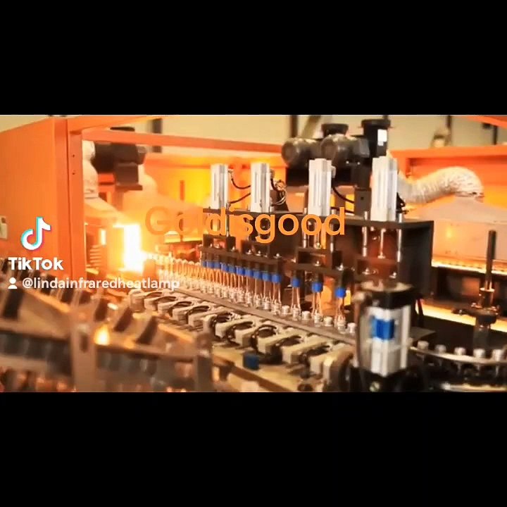 980mm 12mm 240v 3500w half white infrared heat lamp for blowing machine