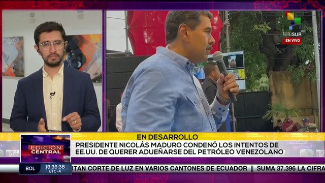 Pdte. de Venezuela rechazó las acciones de la extrema derecha tras querer adueñarse de petróleo venezolano
