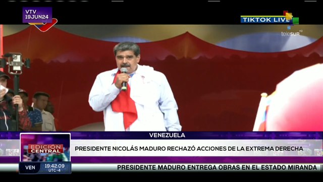 Edición Central 19-06: Presidente Maduro El petróleo es de Venezuela, no de los Gringos