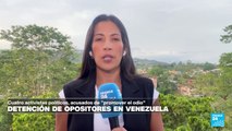 Informe desde Caracas: Policía venezolana detuvo a cinco activistas políticos de la oposición
