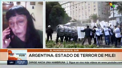 María Del Carmen Verdú | Abogada, integrante fundadora de CORREPI  EL MUNDO DESDE EL SUR 18-06-2024