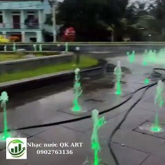 Dự án đài phun nước âm sàn – Thi công bởi QP Fountain