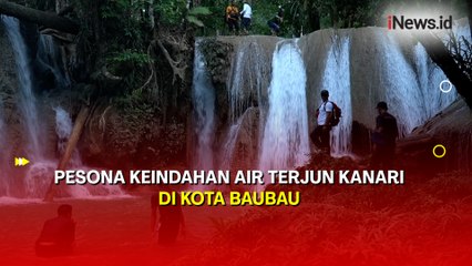 Melihat Pesona Keindahan Air Terjun Kanari di Kota Baubau Sulteng