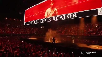 Tyler The Creator just hit the stage at Kendrick Lamar’s show in LA 