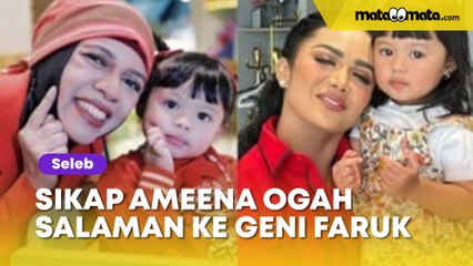 Sikap Ameena Bertemu Geni Faruk dan Kris Dayanti Bak Bumi dan Langit, Ada yang Ogah Salaman