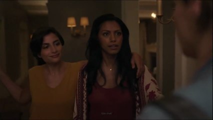 New Amsterdam  Kiss Scene Lauren and Leyla