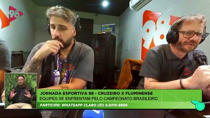 Jornada Esportiva 98 - Cruzeiro vs Fluminense 19/06/24