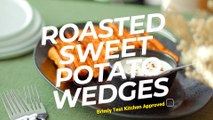Easy Roasted Sweet Potato Wedges | Brimly