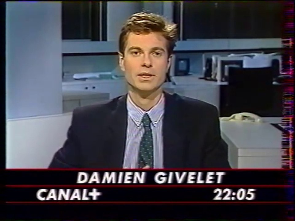 Canal + - 15 Octobre 1990 - Jingles, flash infos (Damien Givelet)