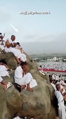 Arafat live moments of  Hajj 2024 now at masjid Al Haram Makkah