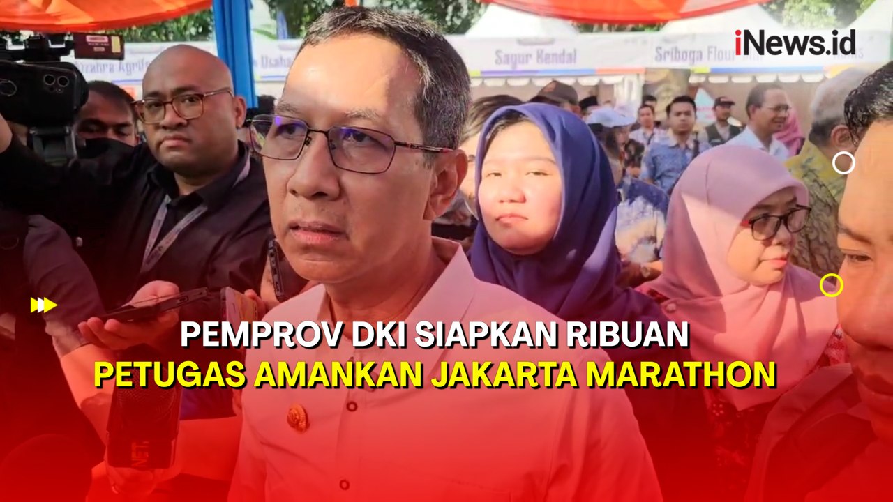 Antisipasi Jambret, Pemprov DKI Kerahkan 4.000 Petugas Keamanan di Acara Jakarta Internasional Marathon