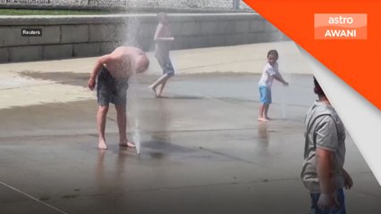 Penduduk AS cari lokasi sejuk ekoran musim panas bermula