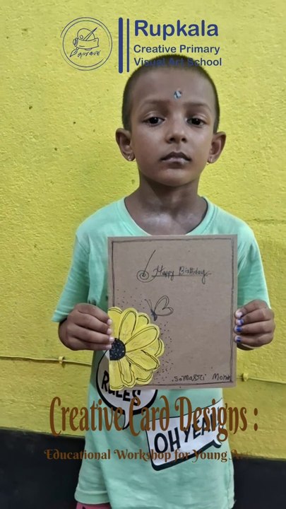 ✨ Creative Card Designs Workshop for Young Artists! ✂️