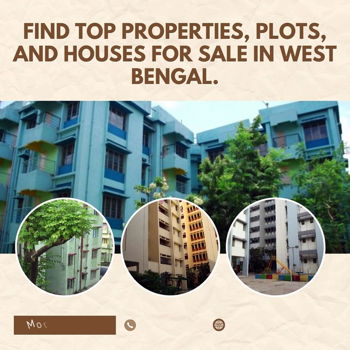 Find top properties, plots, and houses for sale in West Bengal