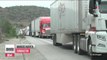 Se cumplen 62 horas del bloqueo de ejidatarios en el Arco Norte, una de las autopistas más peligrosas