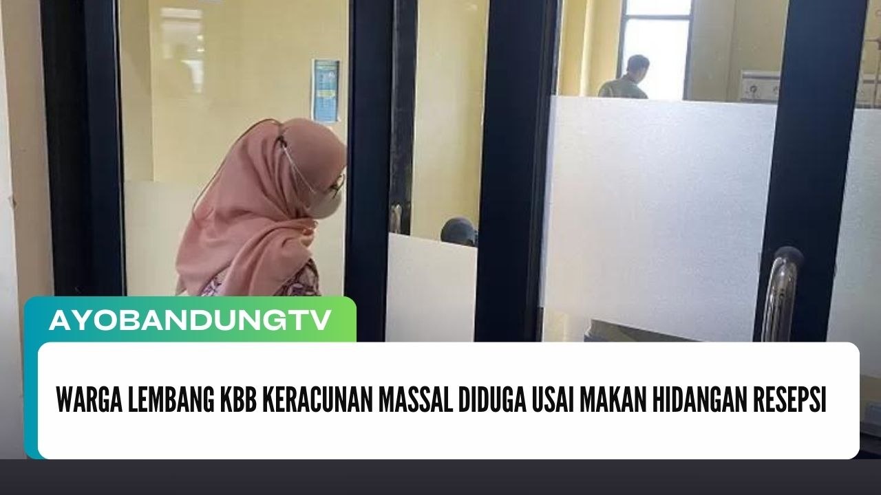 Warga Lembang KBB Keracunan Massal Diduga Usai Makan Hidangan Resepsi