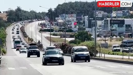 Kurban Bayramı tatilcileri dönüş yolunda