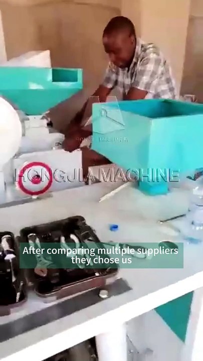 Rice Mill Plant for Customers from Customer from Zambia #ricemillsupplier #autoricemill
