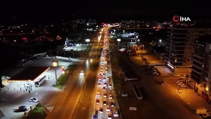 43 ilin geçiş güzergahı yine kilitlendi