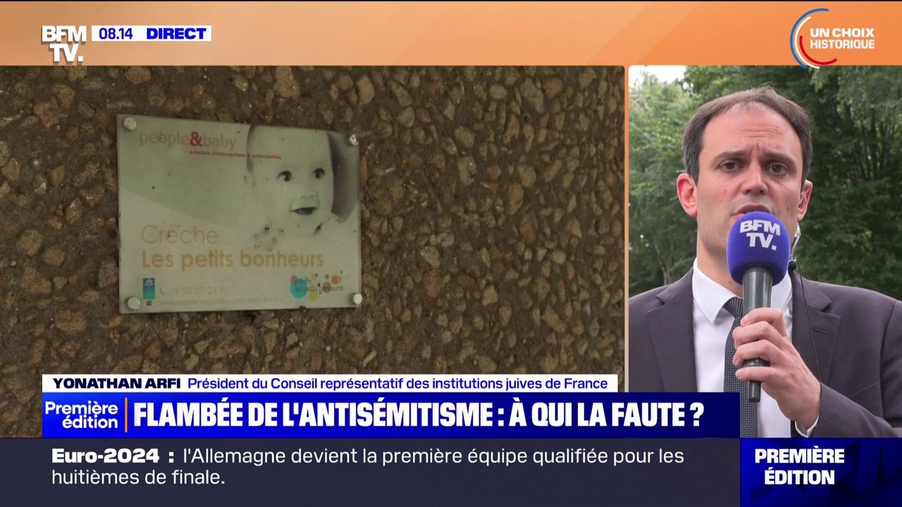 "Un sentiment d'horreur": Yonathan Arfi, président du Crif, réagit au viol sur fond d'antisémitisme d'une jeune fille de 12 ans à Courbevoie