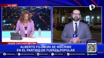 Alberto Fujimori firmó ficha de afiliación al partido político Fuerza Popular