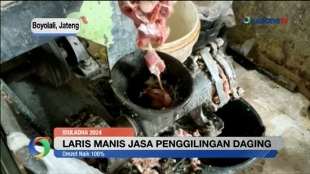 Hari Raya Iduladha, Jasa Penggilingan Daging di Boyolali Kebanjiran Berkah