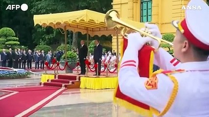 Putin in Vietnam per una visita di Stato