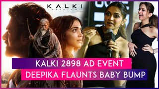 Pregnant Deepika Padukone, Amitabh Bachchan, Kamal Haasan & Prabhas At Kalki 2898 AD Event