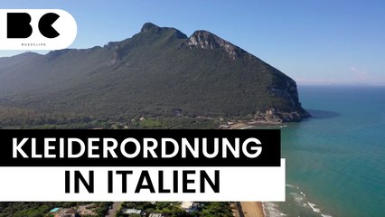 Dresscode in italienischem Badeort: Hohe Geldstrafen bei Verstoß