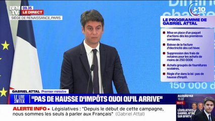 Gabriel Attal favorable à une expérimentation de "la semaine en quatre jours"