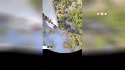 Uşak orman yangını